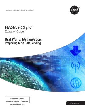 NASA Eclips Educator Guide: Real World Mathematics