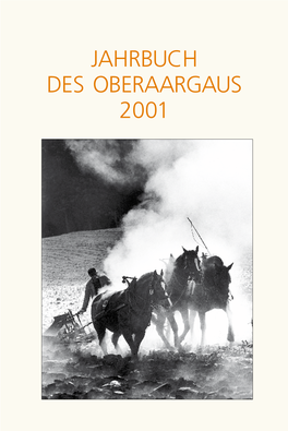 Jahrbuch Des Oberaargaus 2001