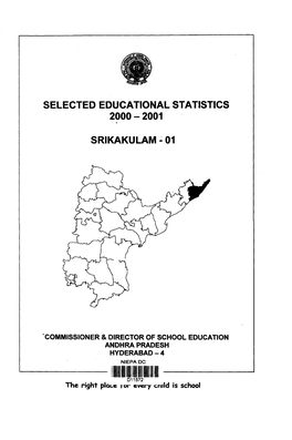 Selected Educational Statistics 2000