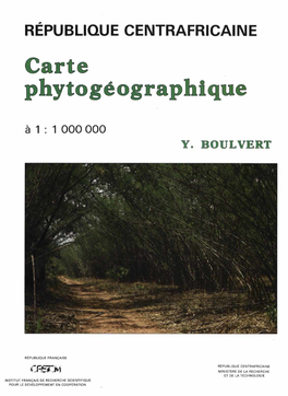 Carte Phytogéographique De La République Centrafricaine