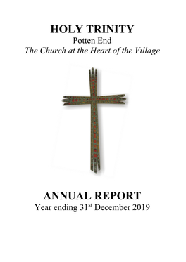 Holy Trinity Annual Report