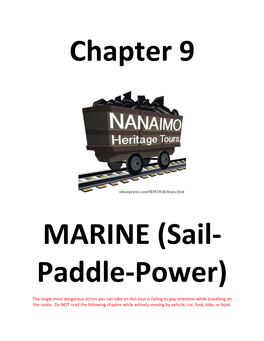 Chapter 9 MARINE (Sail- Paddle-Power)