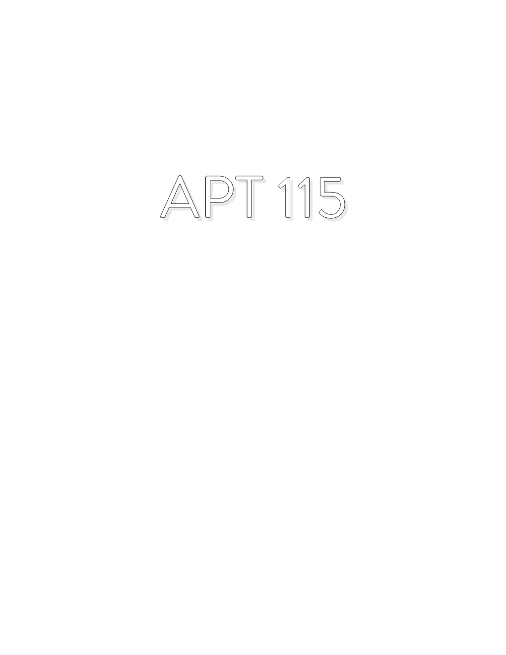 APTAPT 115115 Table of Contents