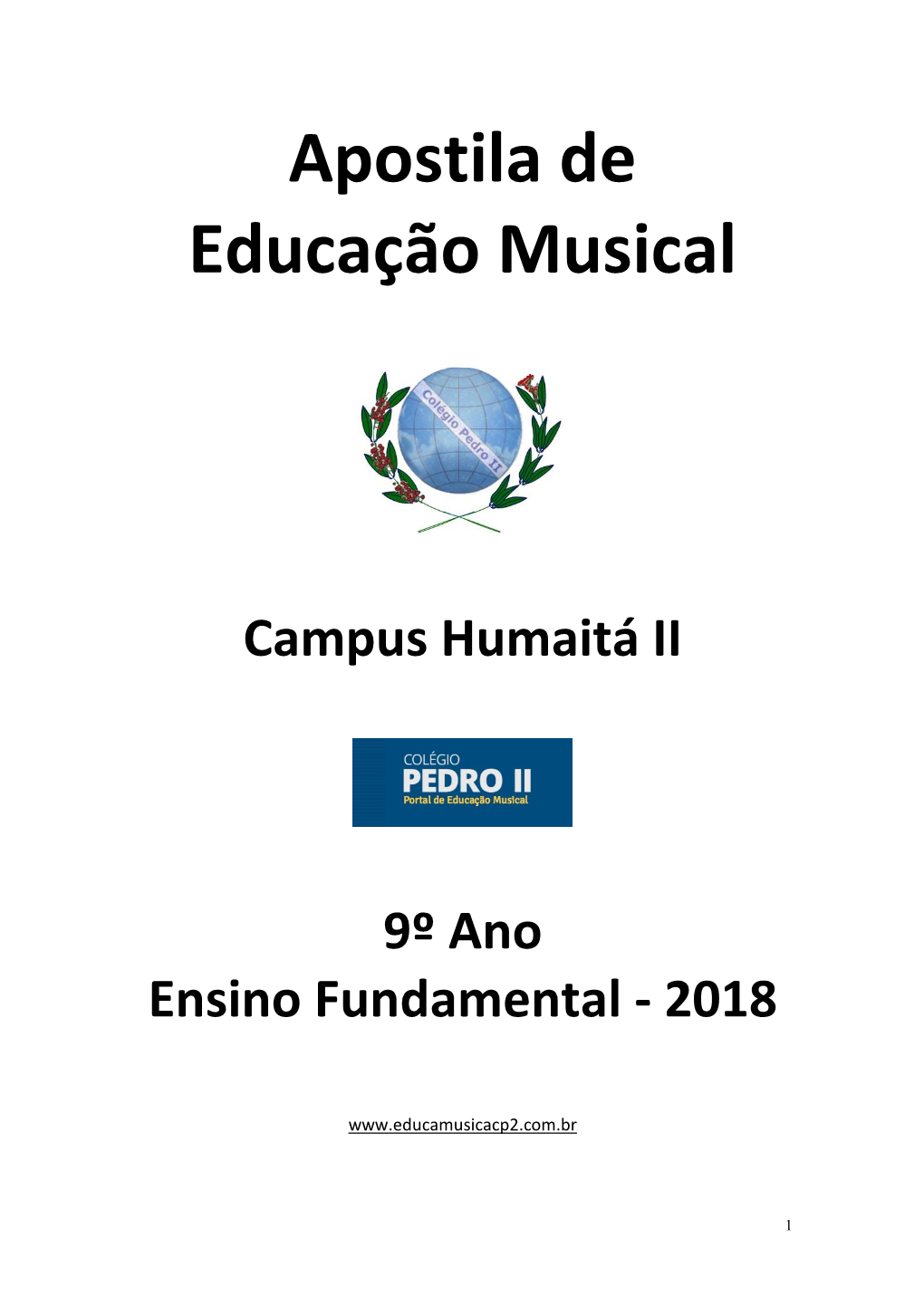 Apostila De Educação Musical 9º