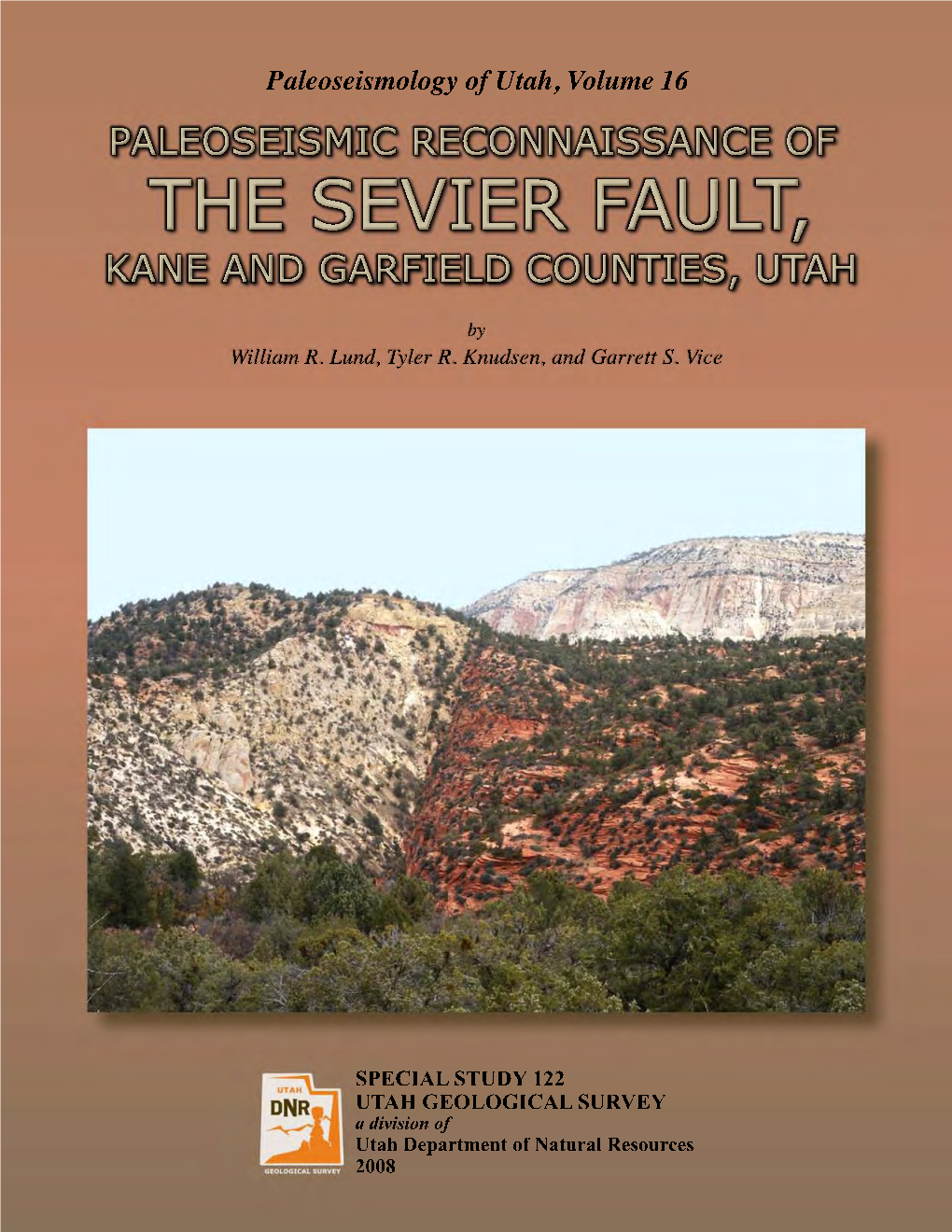 Utah Geological Survey Special Study