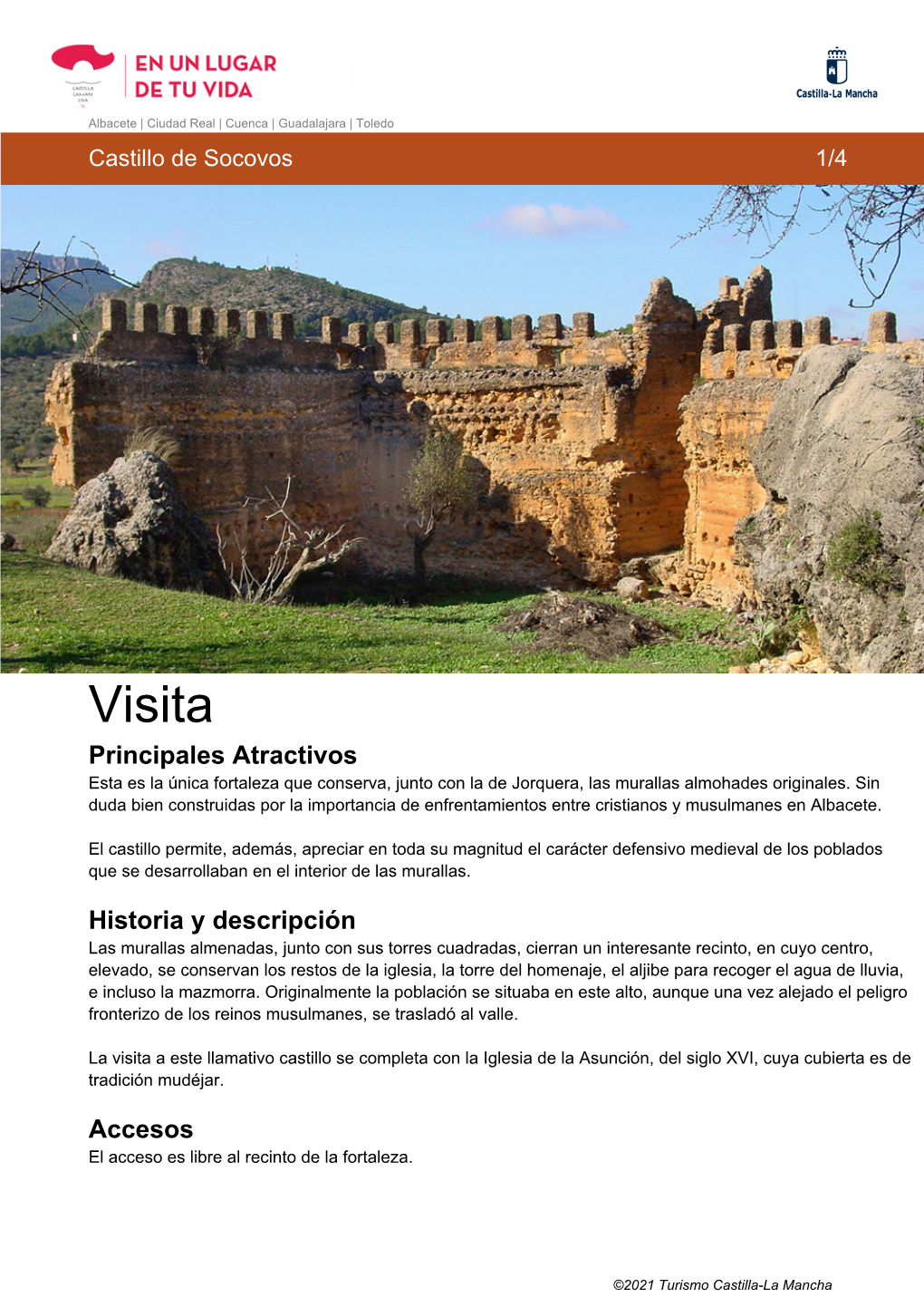 Descargar Guía De Viaje Castillo De Socovos