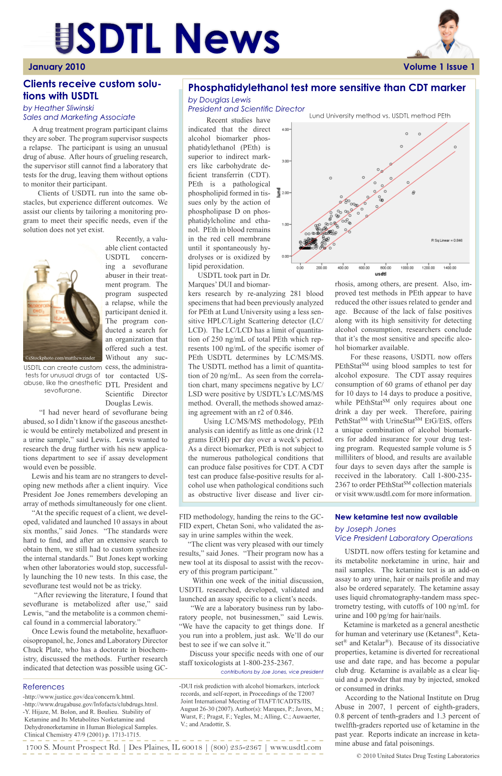 SDTL News January 2010 Volume 1 Issue 1