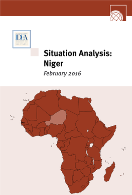 Situation Analysis: Niger February 2016