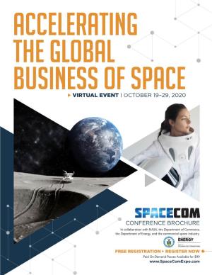 CONFERENCE BROCHURE in Collaboration with NASA, the Department of Commerce, the Department of Energy, and the Commercial Space Industry
