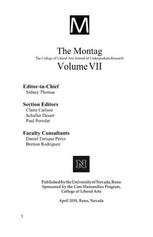 The Montag Vlume 7