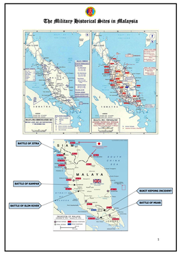 The Malaysian Military Historical Sites