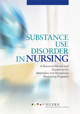 Substance Use Disorder in Nursing