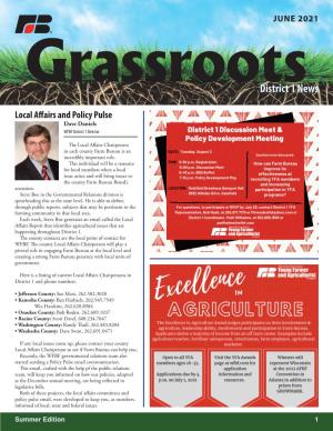 Grassrootsdistrict 1 News