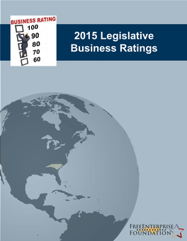 2015 Legislative Business Ratings