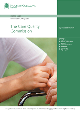 The Care Quality Commission