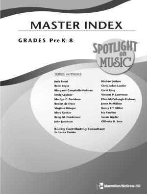Electronic Master Index