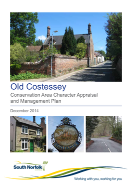 Old Costessey Conservation Area Character Appraisal and Management Plan
