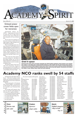 Academy NCO Ranks Swell by 54 Staffs