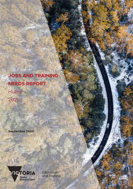 Jobs and Training Needs Report Barwon South West 2020