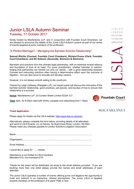 JLSLA Autumn Seminar Flyer.Pdf