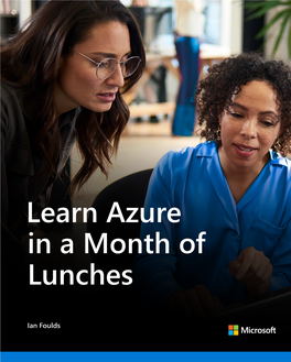 Learn Azure in a Month of Lunches