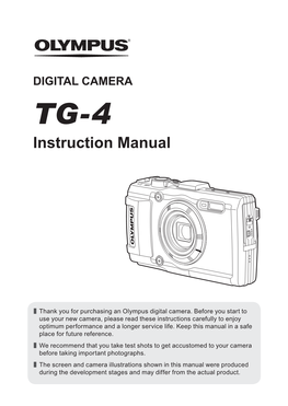 TG-4 Instruction Manual