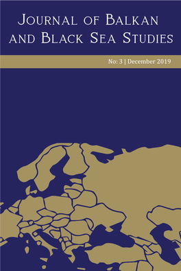 Journal of Balkan and Black Sea Studies