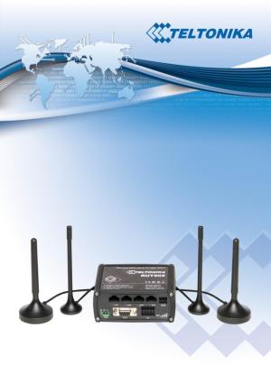 USER MANUAL RUT905 3G Router