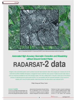 RADARSAT-2 Data