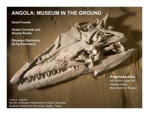 Angola: Museum in the Ground