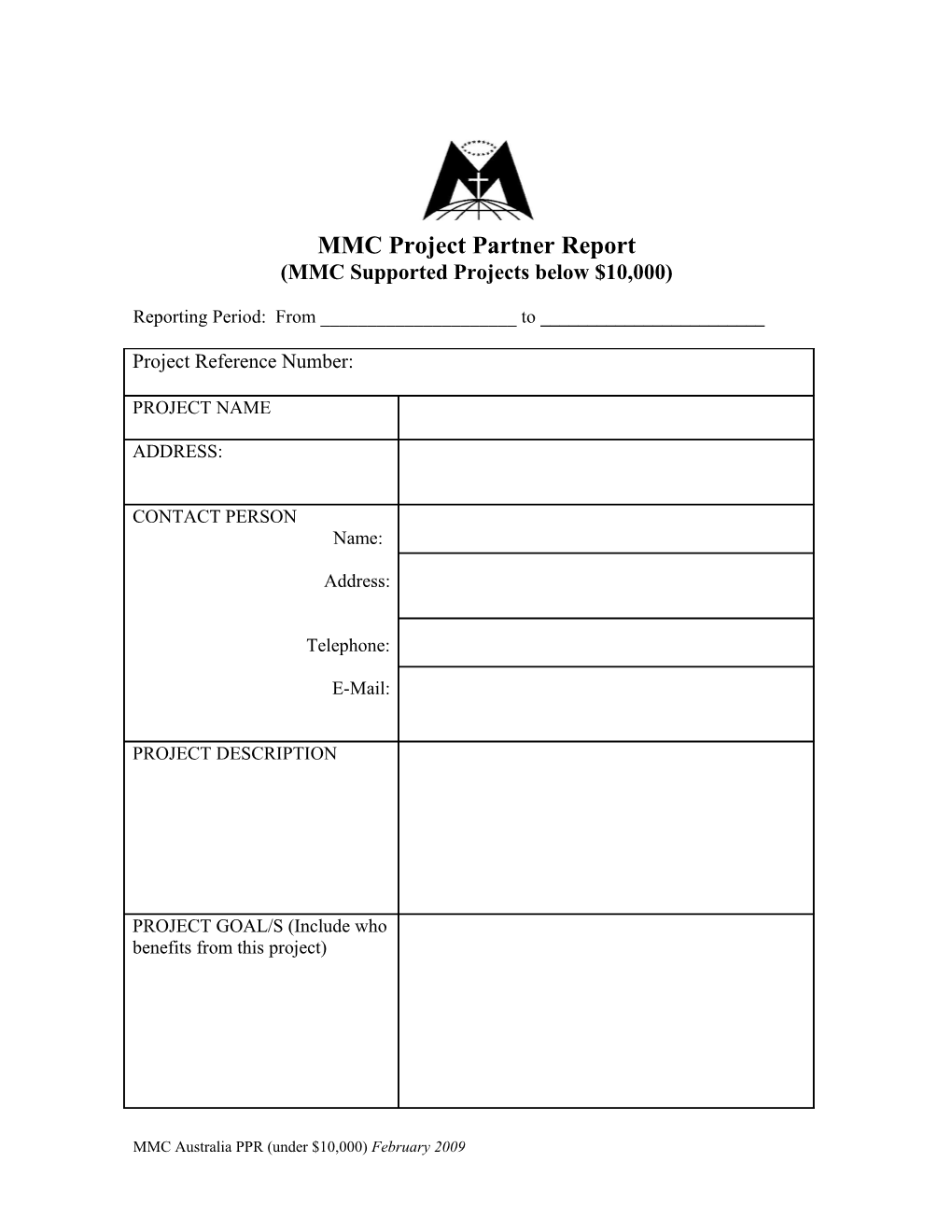 MMC Project Partner Report