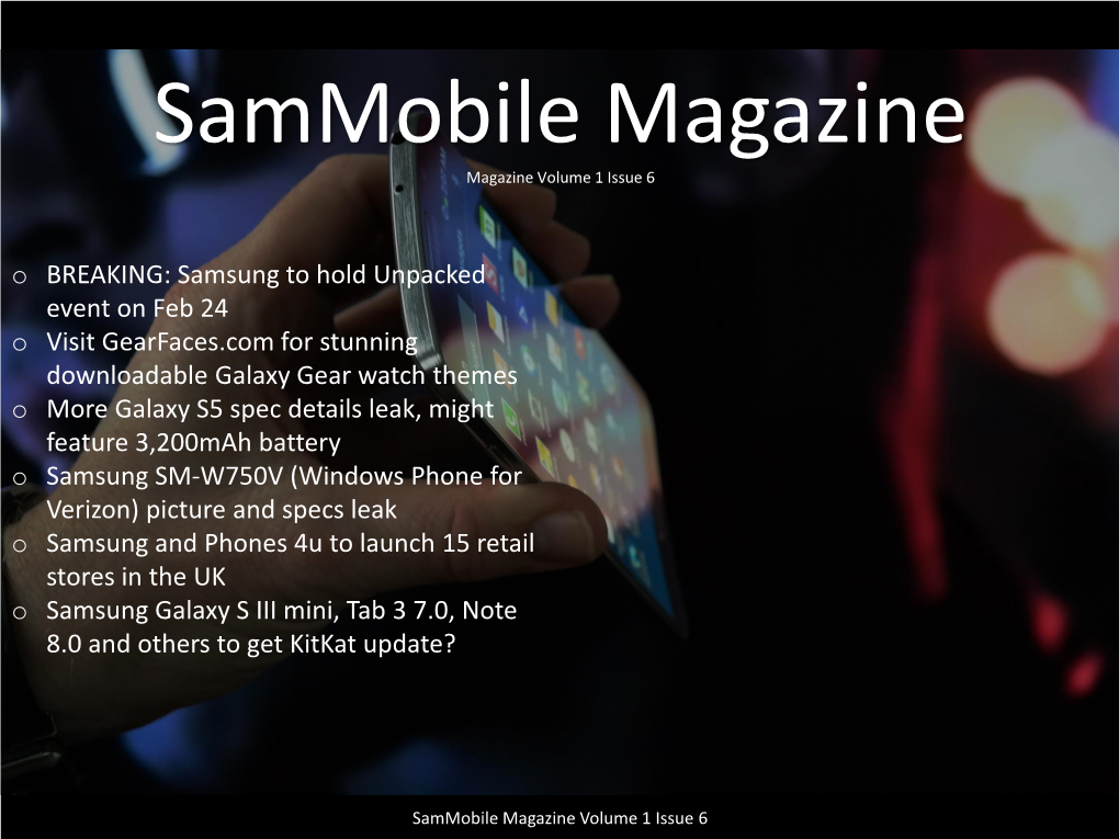 Sammobile Magazine