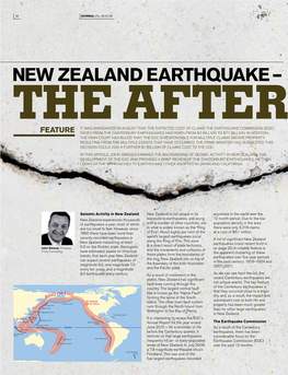 New Zealand Earthquake –