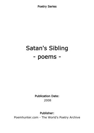 Satan's Sibling - Poems