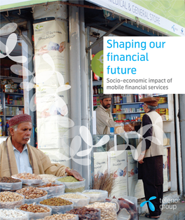 Shaping Our Financial Future Socio-Economic Impact of Mobile Financial Services