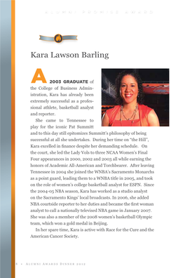 Kara Lawson Barling