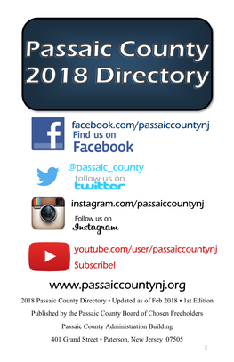 Passaic County Directory