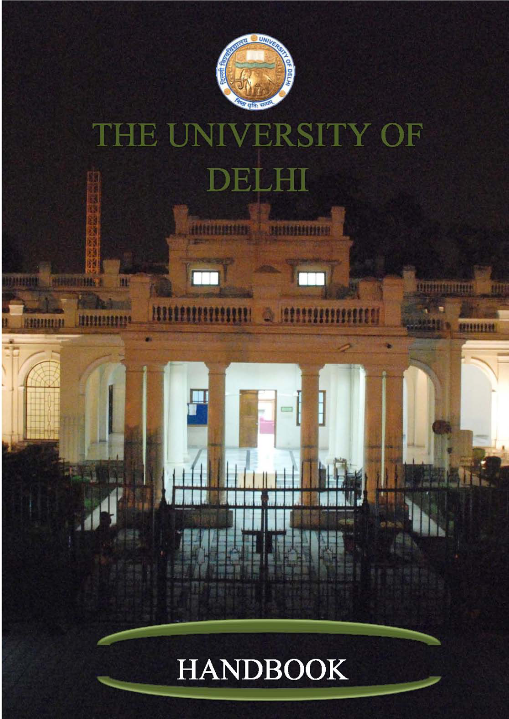 DU Handbook-Handbook of New Initiatives