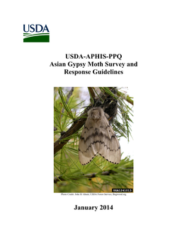 Asian Gypsy Moth Survey and Response Guidelines