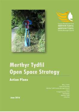 Merthyr Tydfil Open Space Strategy Action Plan June 2016