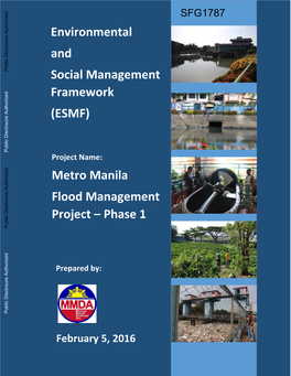 METRO MANILA FLOOD MANAGEMENT PROJECT ( Phase-1 )