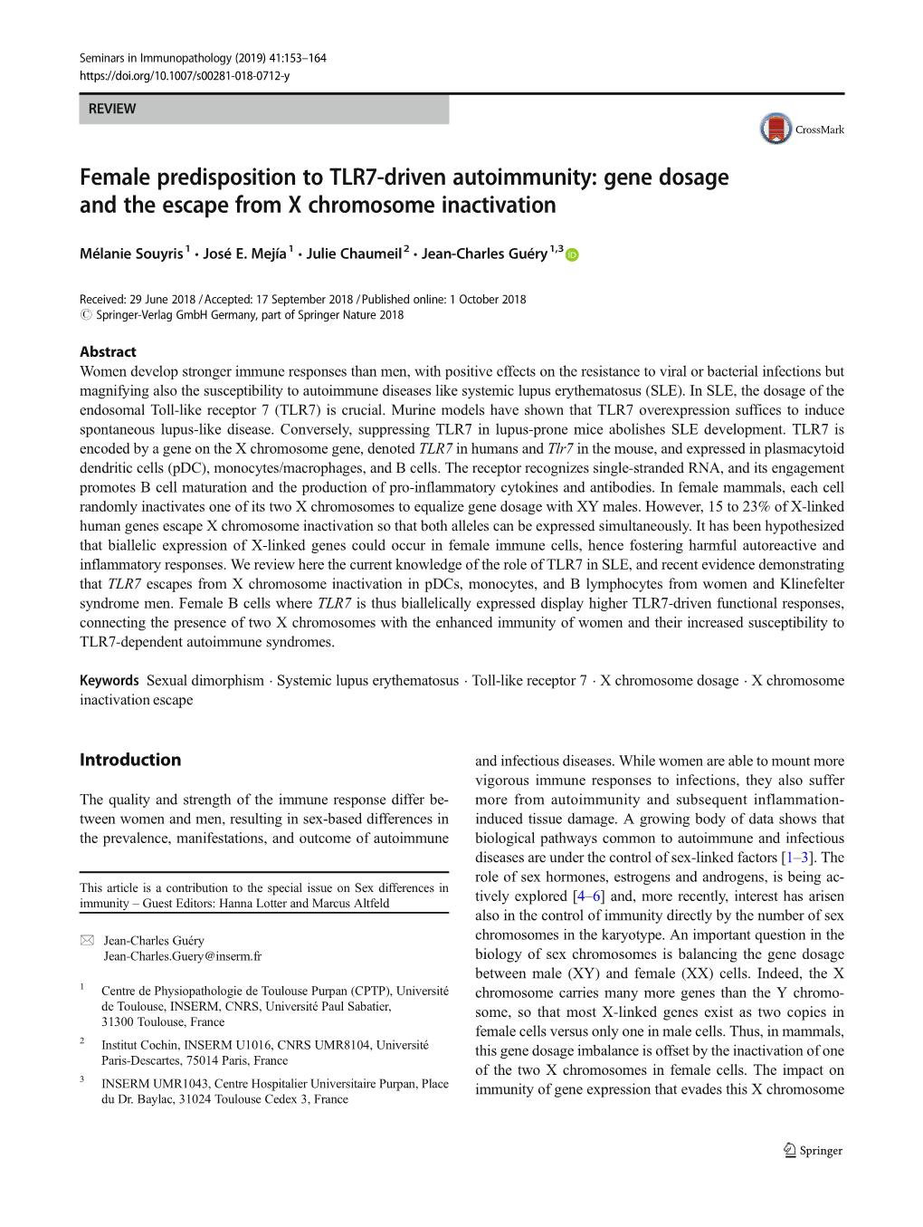 Gene Dosage and the Escape from X Chromosome Inactivation