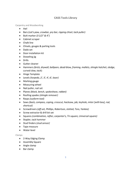 CASS-Tools-Library.Pdf
