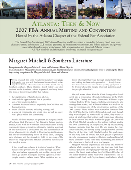 Margaret Mitchell & Southern Literature