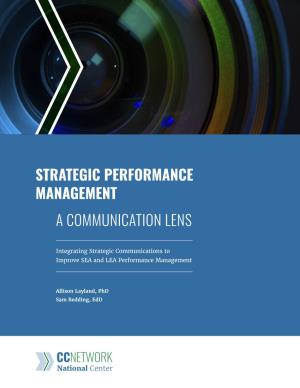 Strategic Performance Management with a Communications Lens