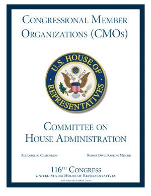 Congressional Member Organizations (Cmos)