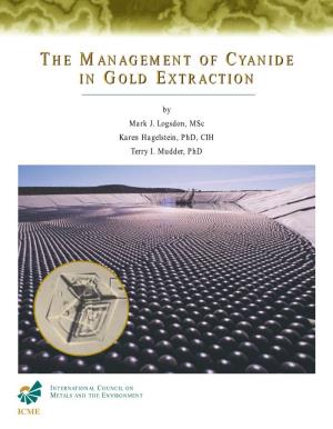 The Management of Cyanide in Gold Extraction