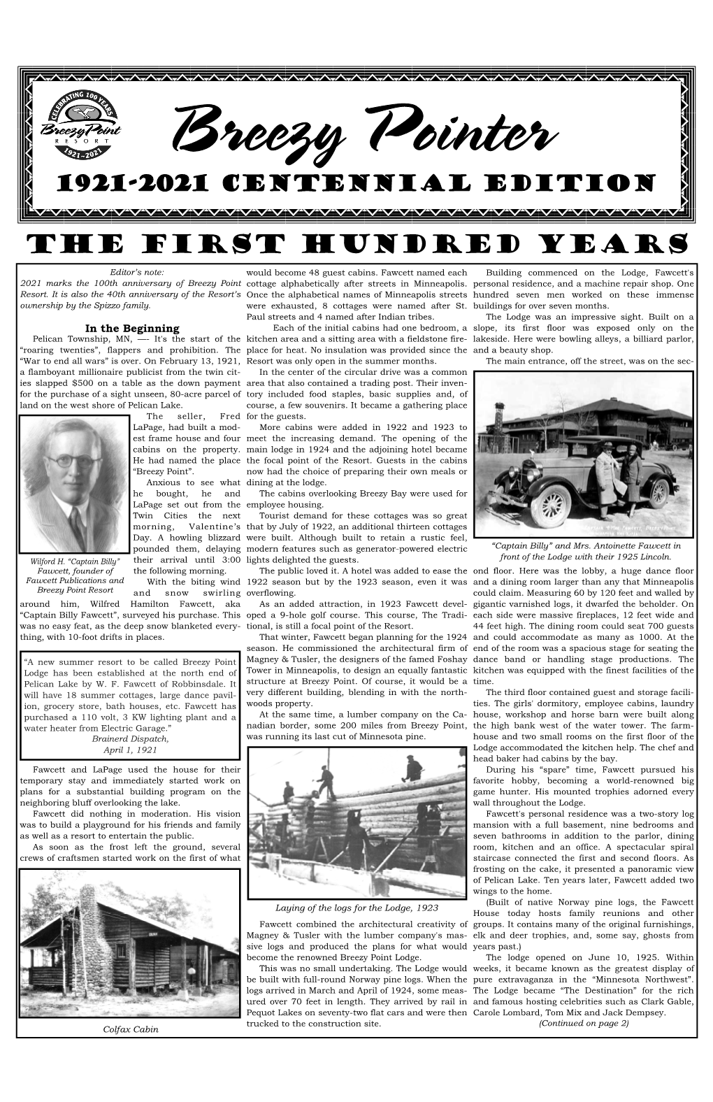 Volume 16, Centennial Edition