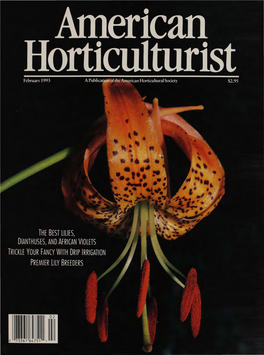 American Horticulturist Volume 72, Number 2 February 1993