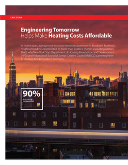 Engineering Tomorrow Helps Make Heating Costs Affordable